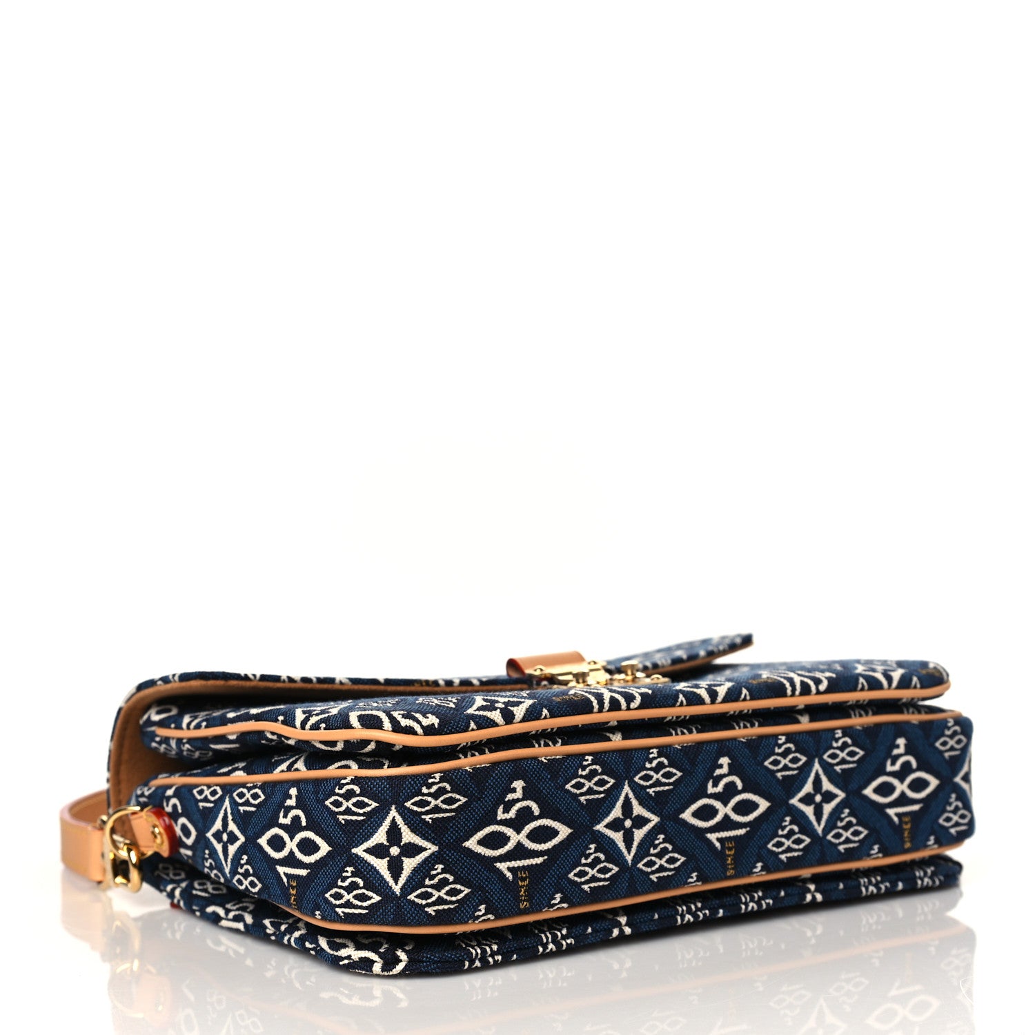 Louis Vuitton Jacquard Since 1854 Pochette Metis Blue 4 of 9