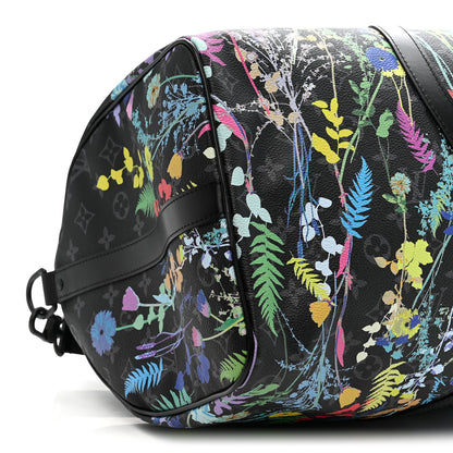 Louis Vuitton Monogram Eclipse Folia Keepall Bandouliere 50 8 of 9