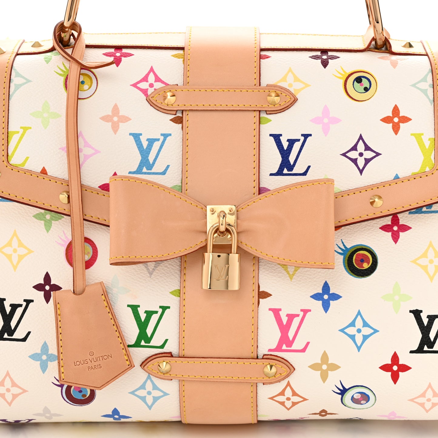 Monogram Multicolor Murakami Eye Love You White