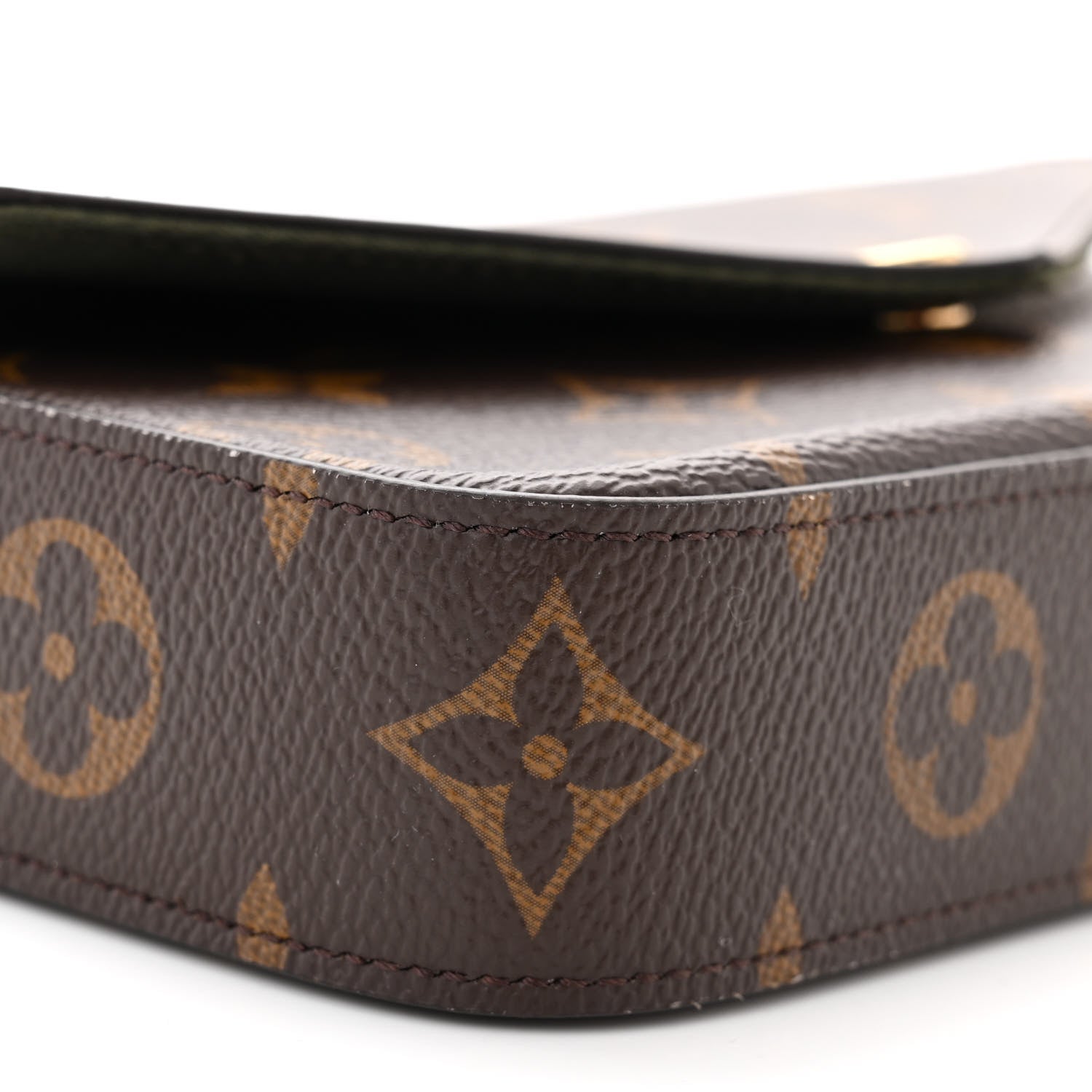 Louis Vuitton Monogram Felicie Strap & Go Kaki 8 of 10