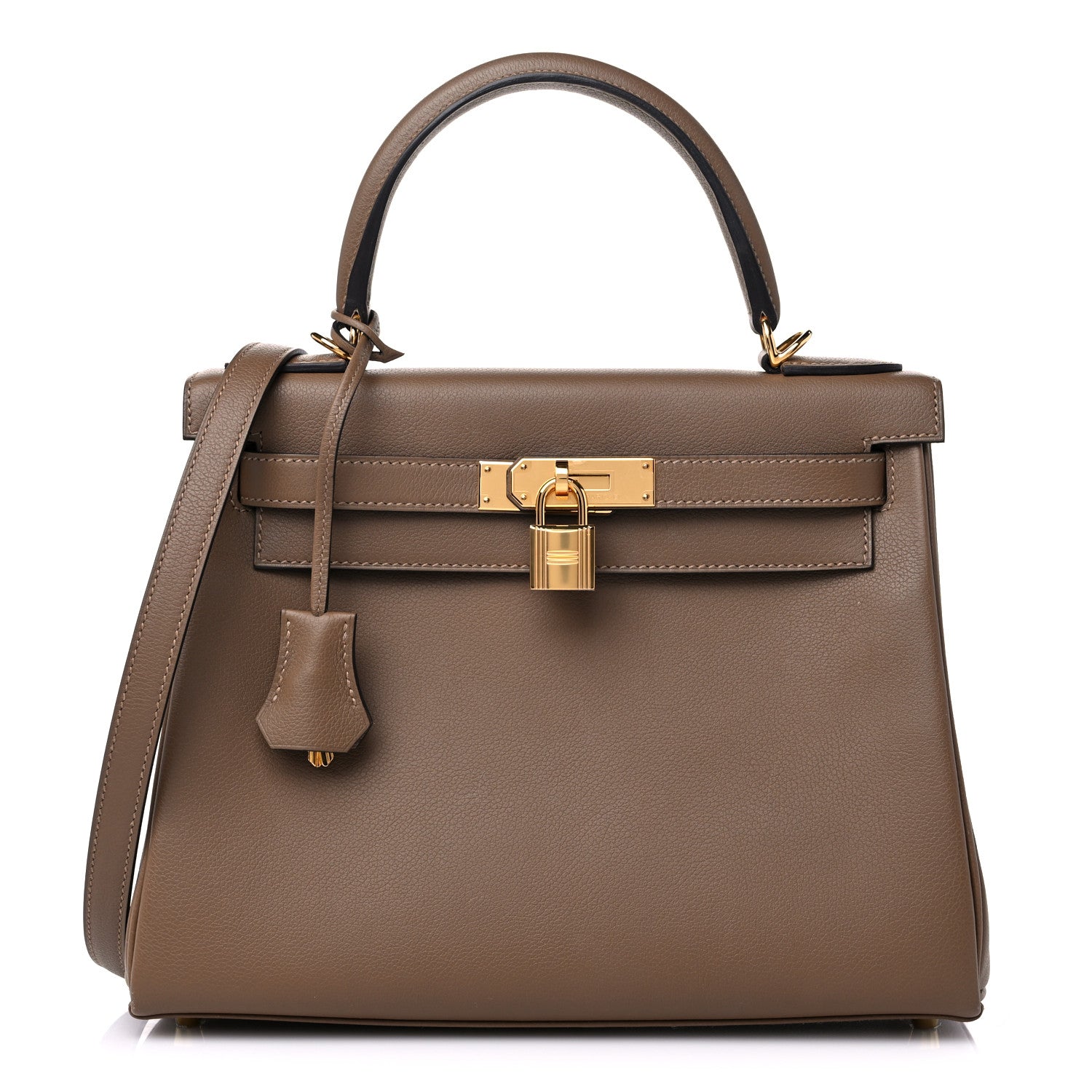 Hermes Evercolor Kelly Retourne 28 Beige De Weimar 1 of 13