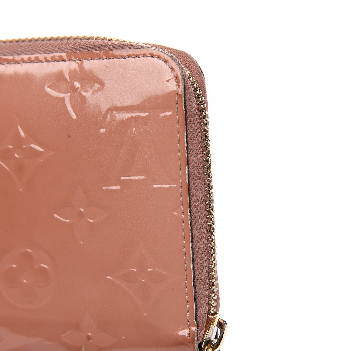 Vernis Zippy Wallet Rose Velours