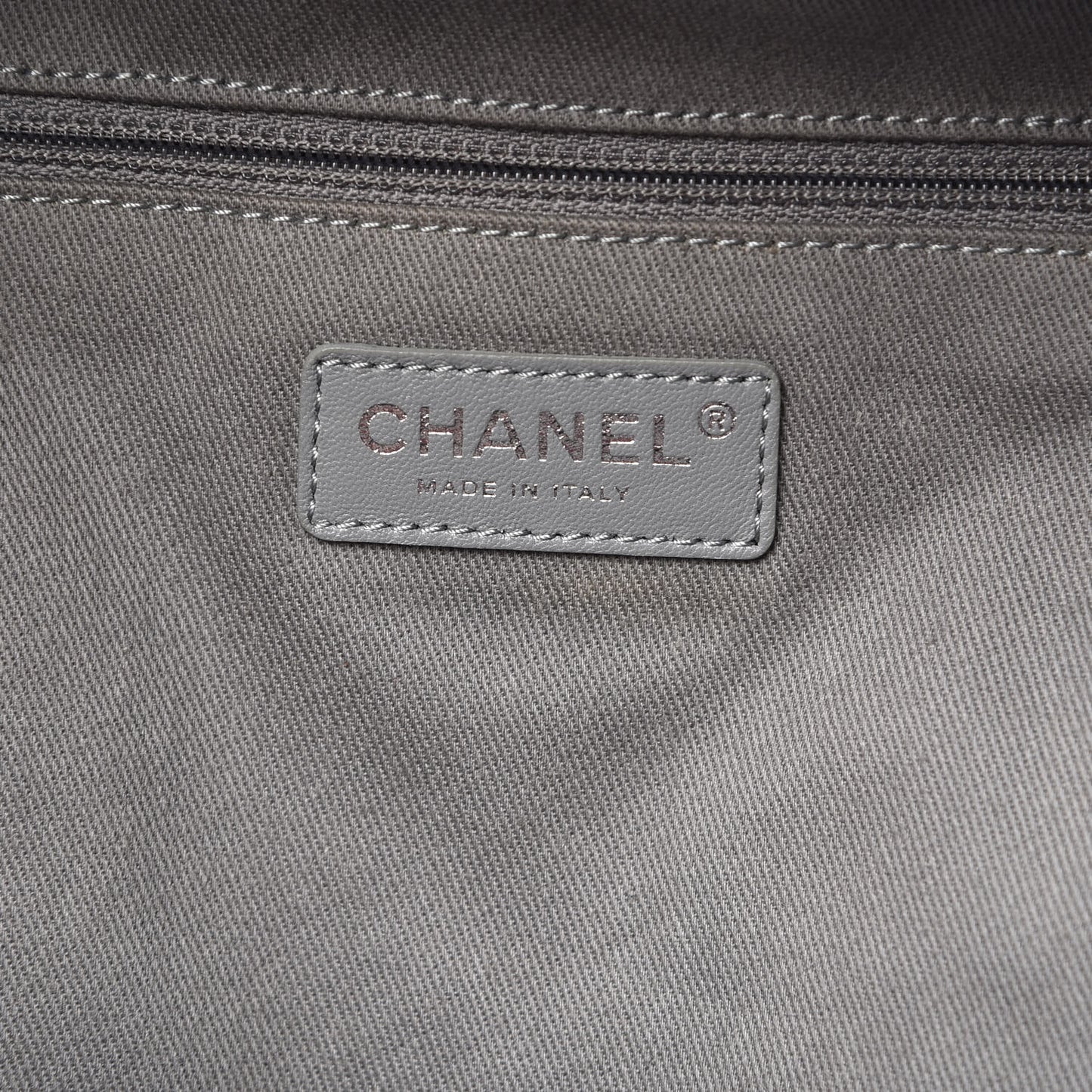 Graffiti Printed Canvas Medium Backpack Grey
