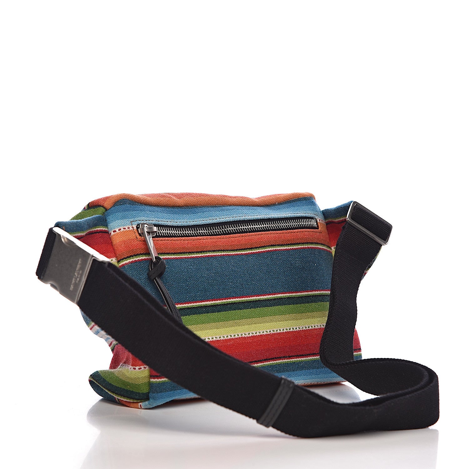 Saint Laurent Wool Mexican Jacquard City Belt Bag Multicolor 3 of 10