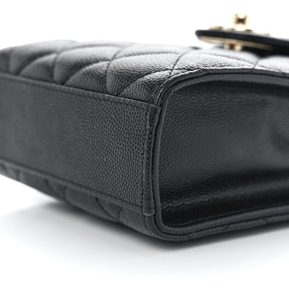 Chanel Caviar Quilted Classic Phone Holder Black 11 of 11