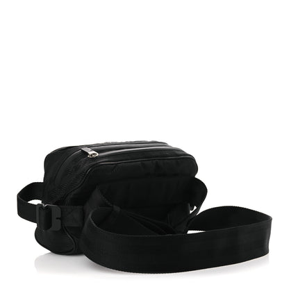Burberry Nylon Jacquard Check Belt Bag Black 2 of 10