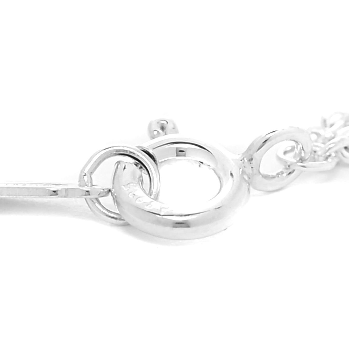 Sterling Silver Infinity Double Chain Bracelet