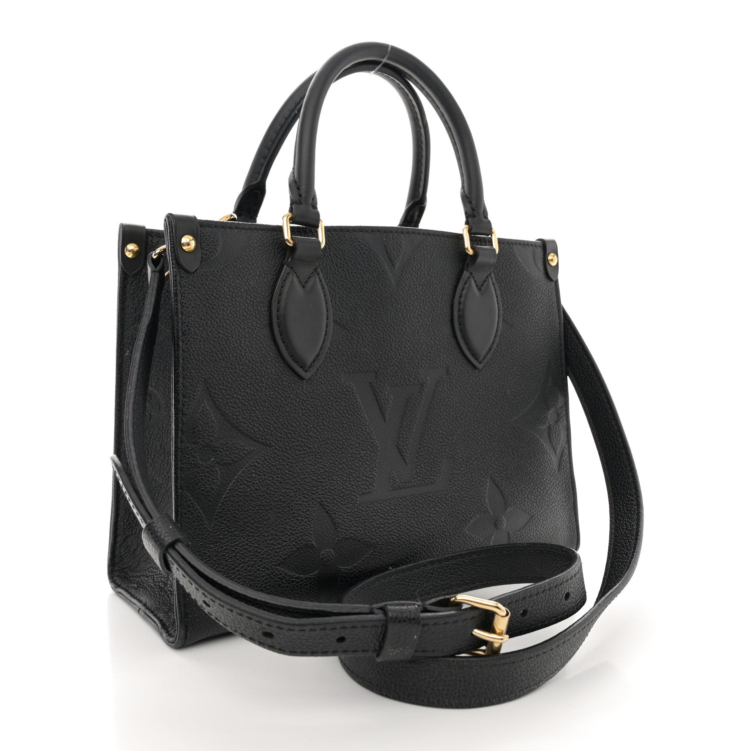 Louis Vuitton Empreinte Monogram Giant Onthego PM Black 3 of 12