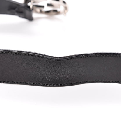 Gucci Calfskin Interlocking G 40mm Belt 90 36 Black 5 of 7