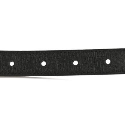 Gucci Calfskin Double G 20mm Belt 75 30 Black 3 of 8