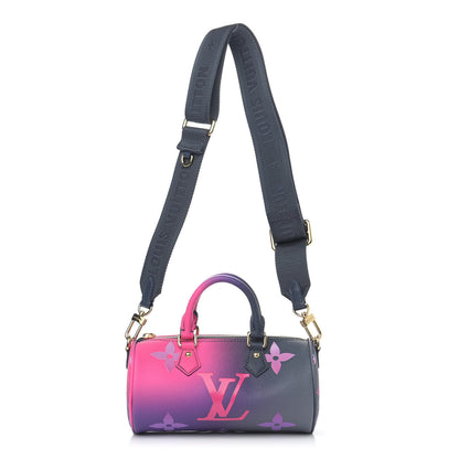 Louis Vuitton Monogram Giant Spring In The City Papillon BB Midnight Fuchsia 1 of 9