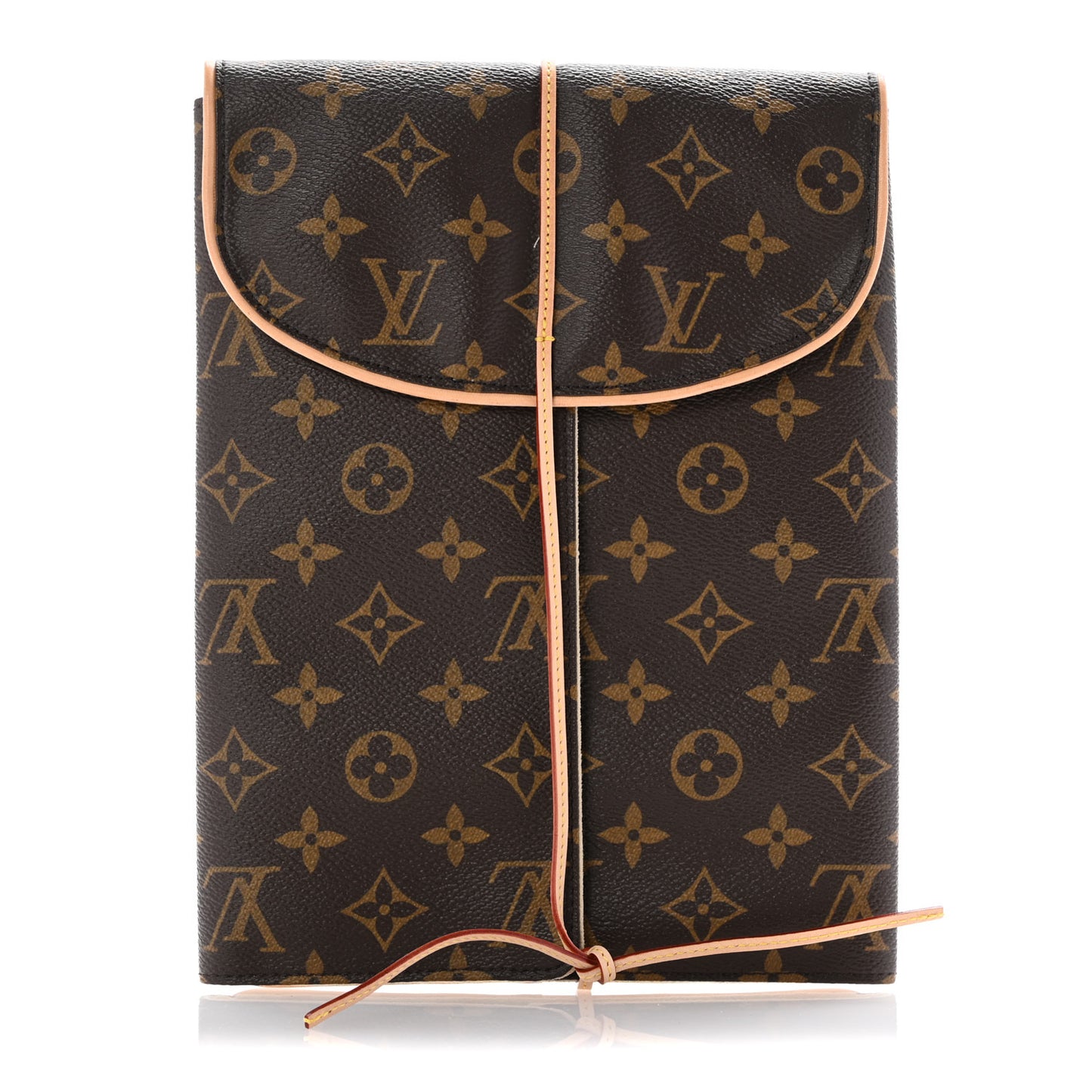 Monogram Jewelry Roll Pouch