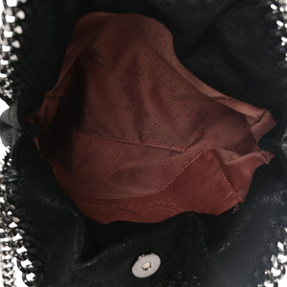 Stella McCartney Shaggy Deer Mini Falabella Tote Black 5 of 10