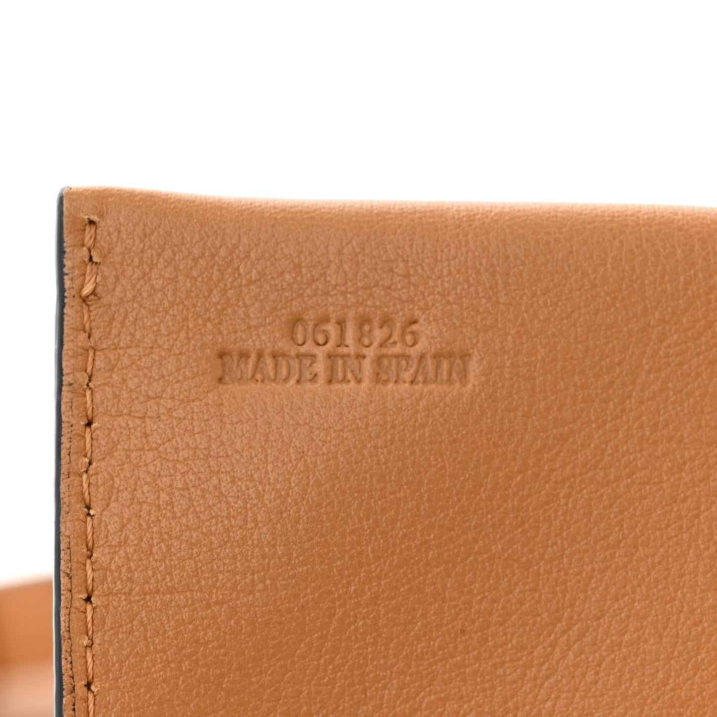 Calfskin Belt Backpack Tan