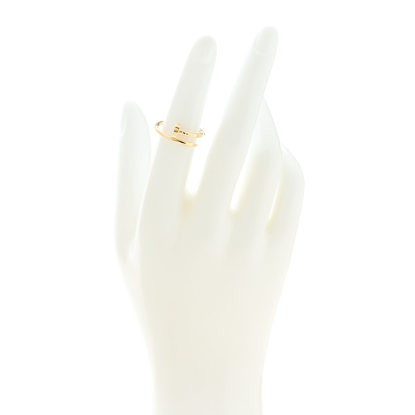 18K Yellow Gold Small Juste Un Clou Ring 50 5.25