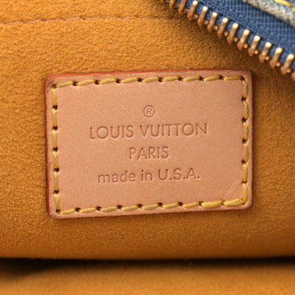 Louis Vuitton Monogram Denim Baggy PM Blue 6 of 10