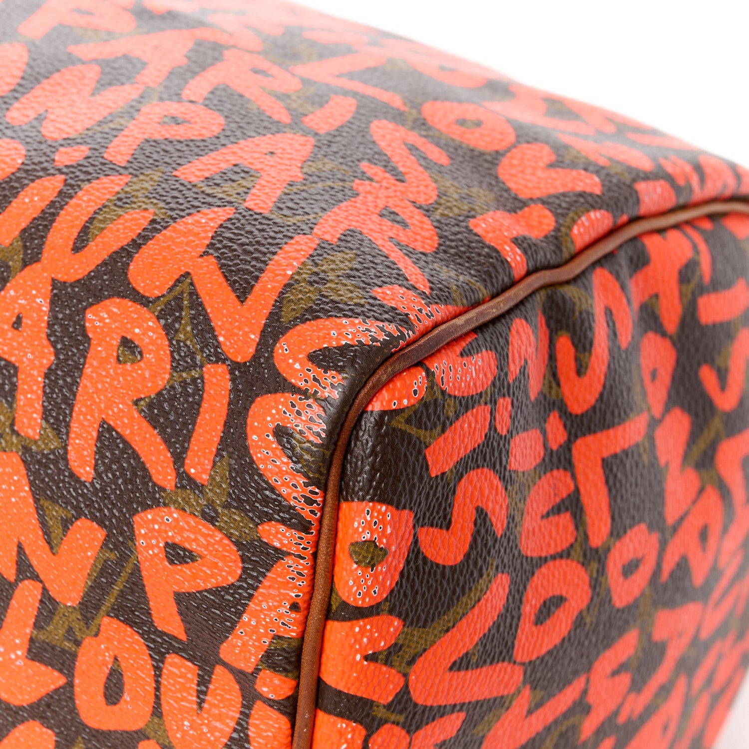 Louis Vuitton Monogram Graffiti Speedy 30 Orange 20 of 20