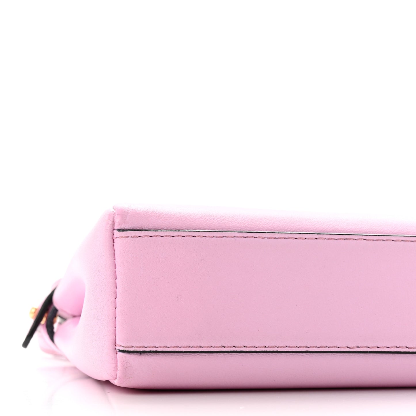 Shiny Nappa Micro Peekaboo Iconic Satchel Lavanda