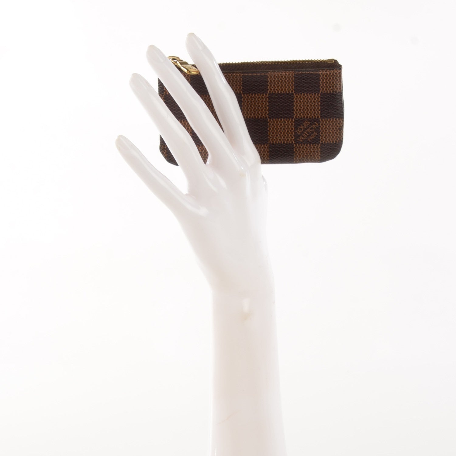 Louis Vuitton Damier Ebene Key Pouch 2 of 12