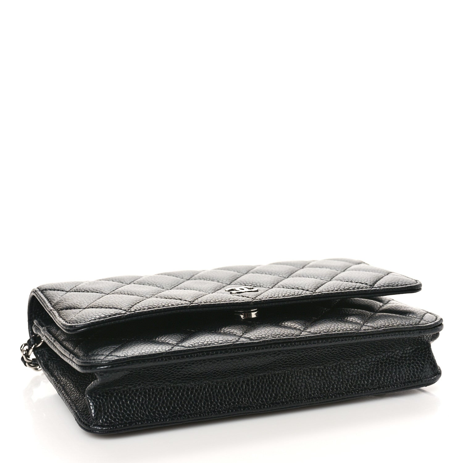 Chanel Caviar Quilted Wallet on Chain WOC Black 4 of 9
