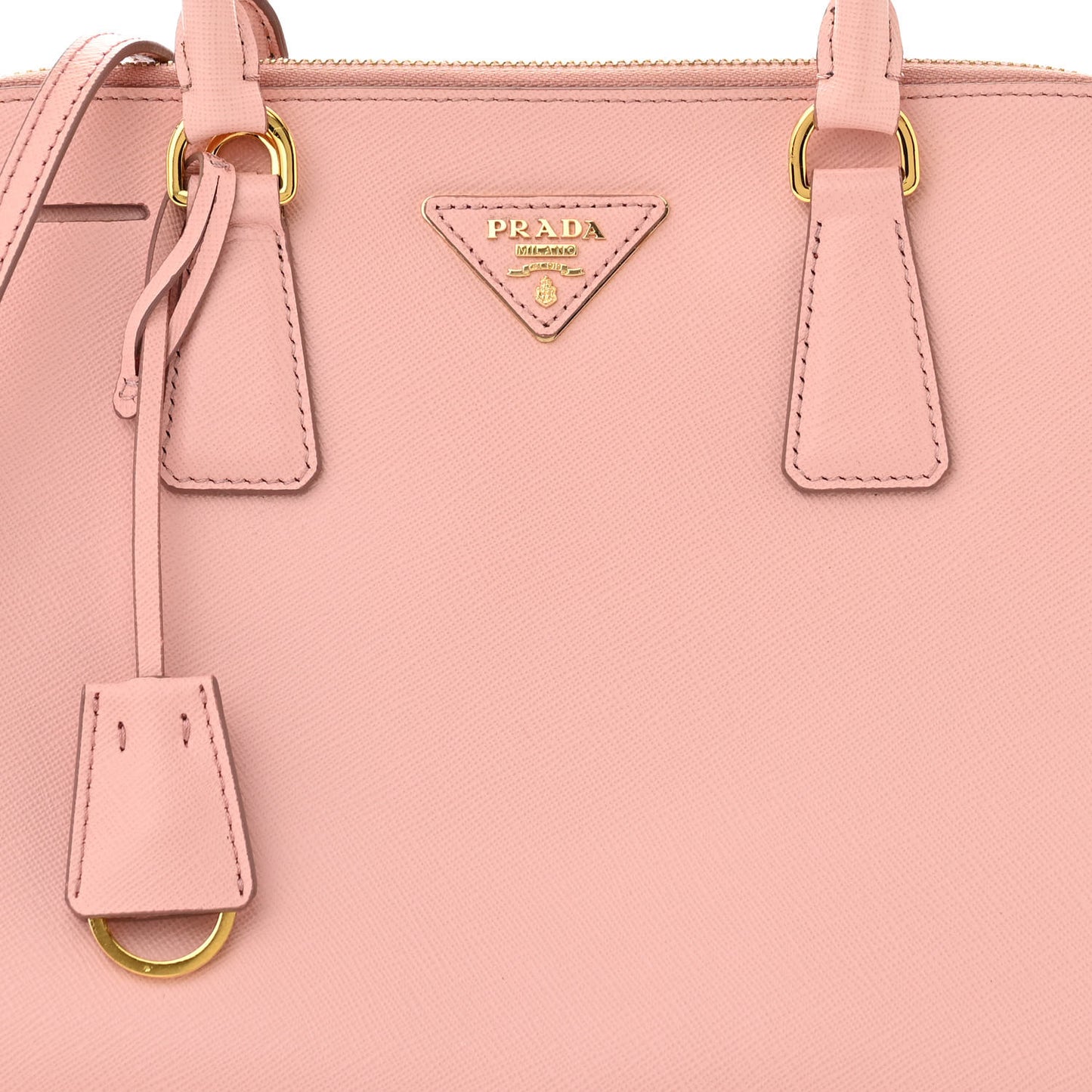 Saffiano Lux Medium Open Promenade Tote Geranio