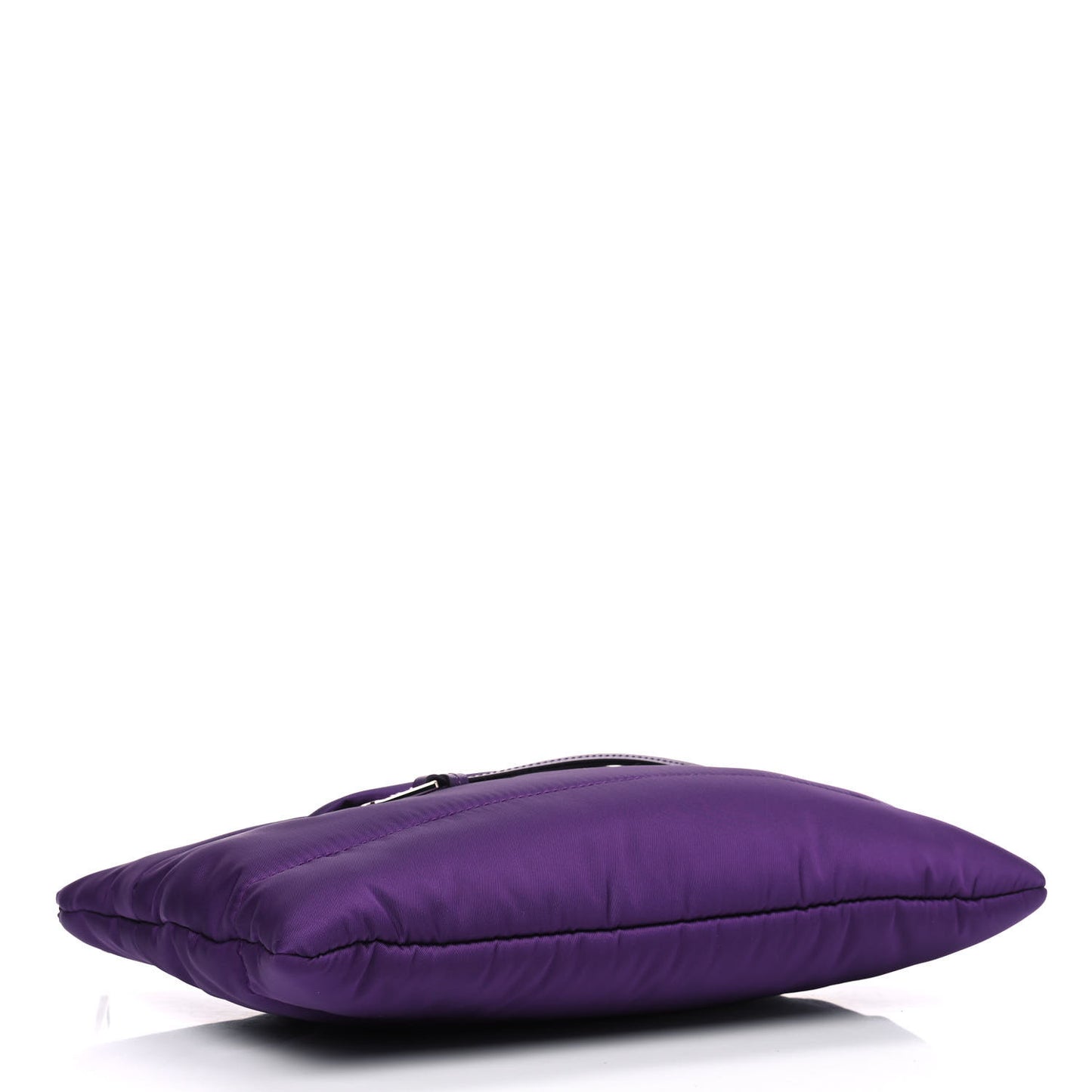 Tessuto Nylon Bomber Clutch Ciclamino