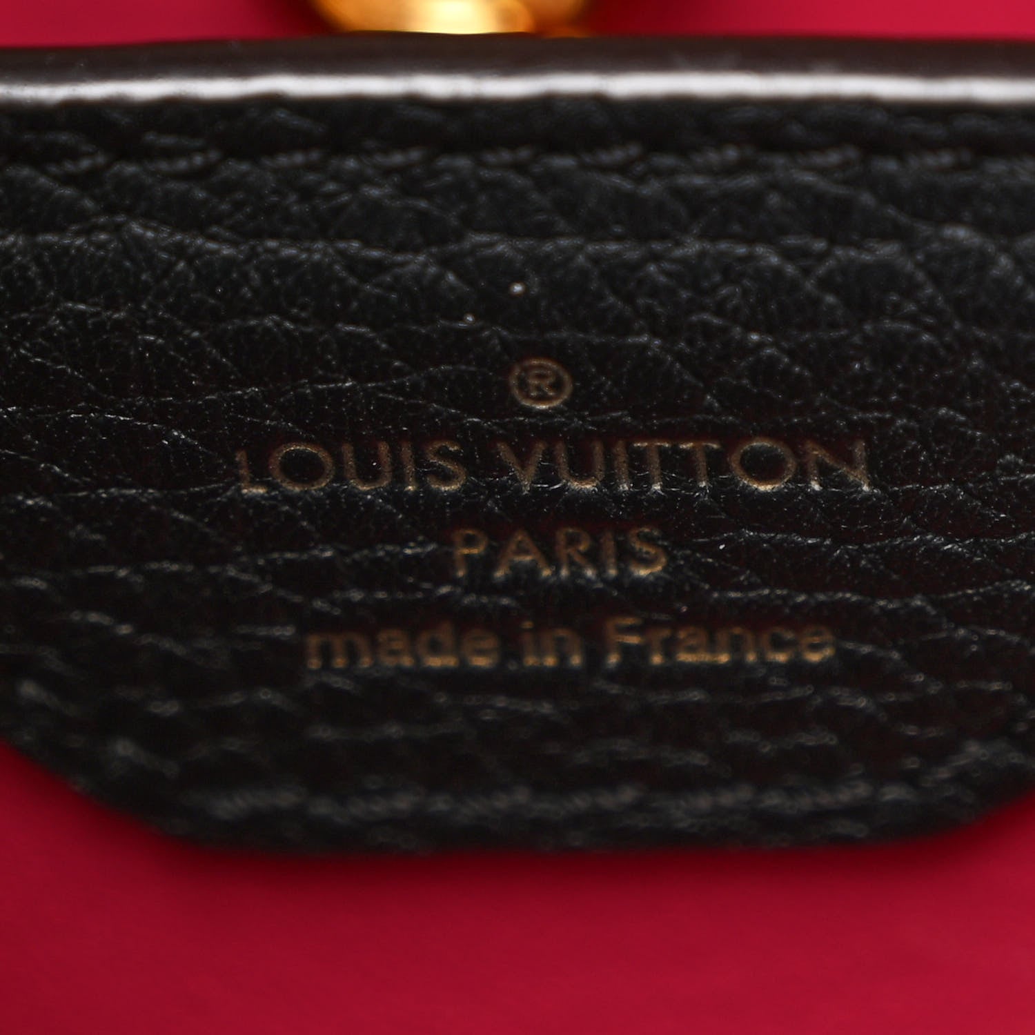 Louis Vuitton Taurillon Capucines BB Black 7 of 12