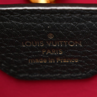 Louis Vuitton Taurillon Capucines BB Black 7 of 12