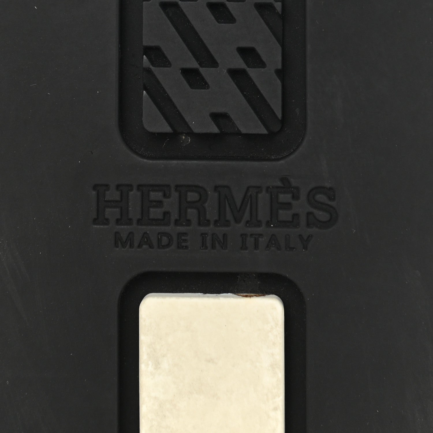 Hermes Calfskin Womens Trail Sneakers 39.5 Black 6 of 8