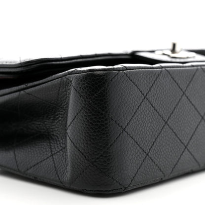 Chanel Caviar Quilted Medium Double Flap Black 9 of 11