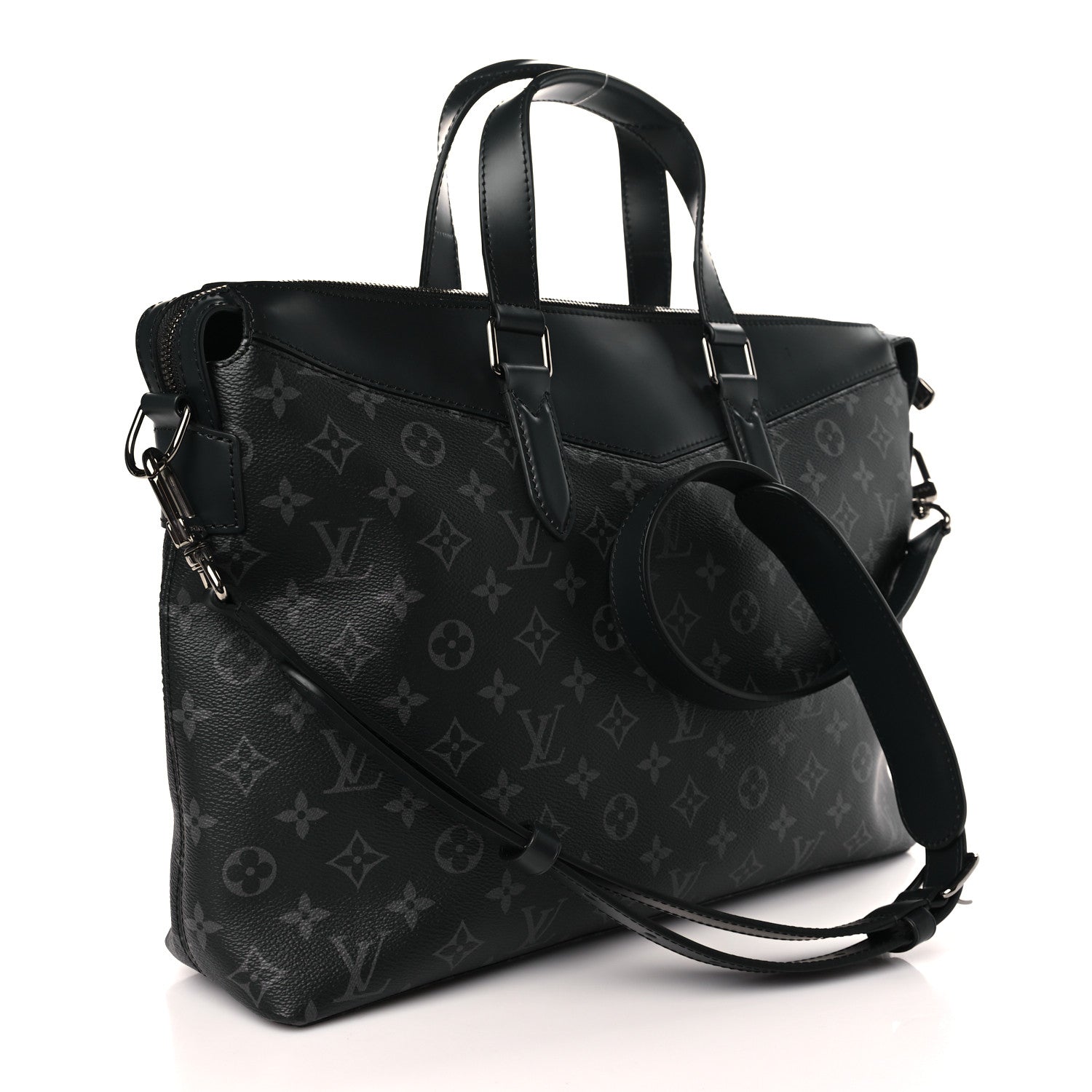 Louis Vuitton Monogram Eclipse Explorer Briefcase 3 of 8