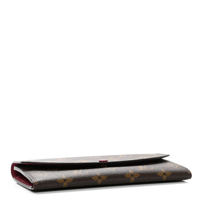 Louis Vuitton Monogram Emilie Wallet Fuchsia 4 of 6