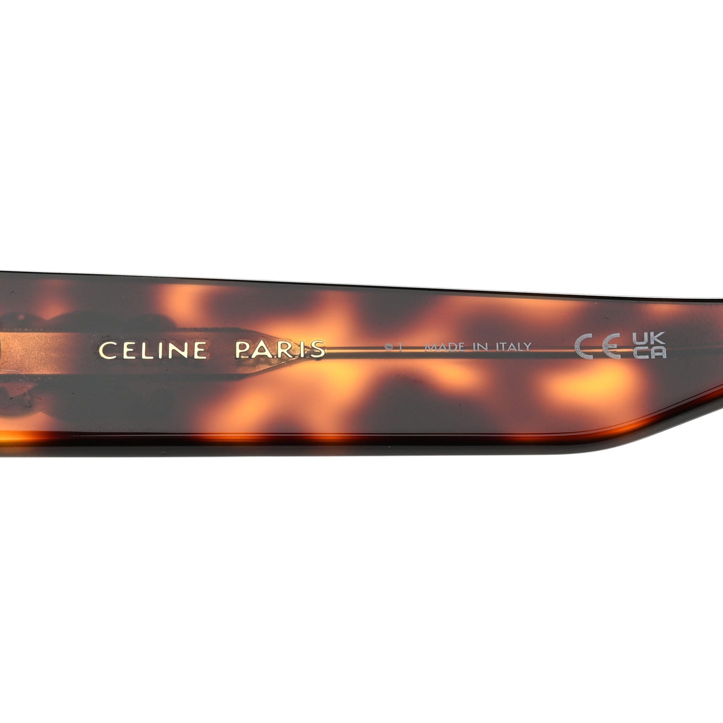 Acetate Sunglasses CL 40216U Blonde Havana