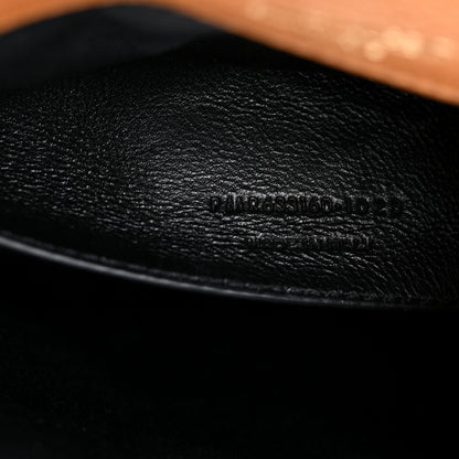 Saint Laurent Crinkled Calfskin Matelasse Monogram Baby Niki Chain Satchel Light Caramel 7 of 10