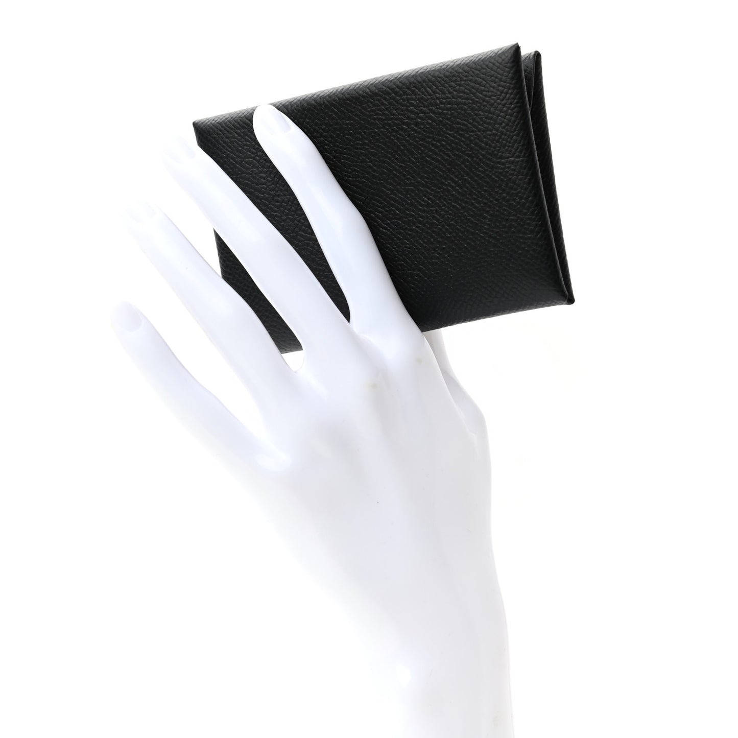 Epsom Calvi Duo Card Case Black