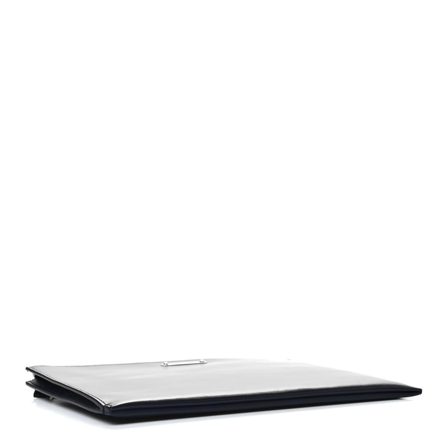 Calfskin Mini ID Tablet Holder Deep Marine