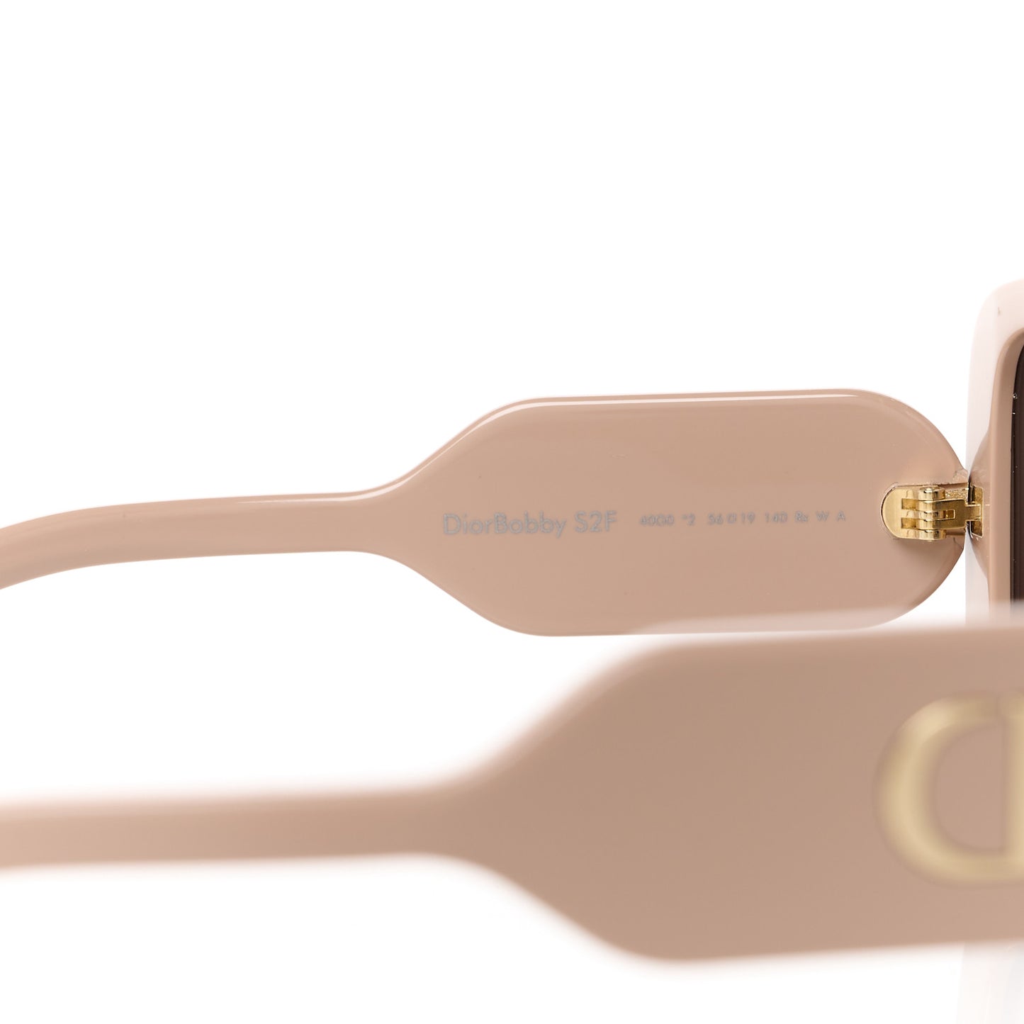 Diorbobby S2F Sunglasses Beige