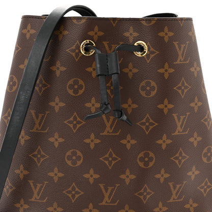 Louis Vuitton Monogram Neonoe MM Black 7 of 11