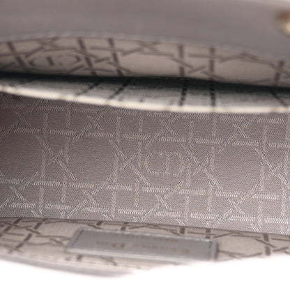 Christian Dior Lambskin Cannage Small Lucky Badges My Lady Dior Grey 5 of 10