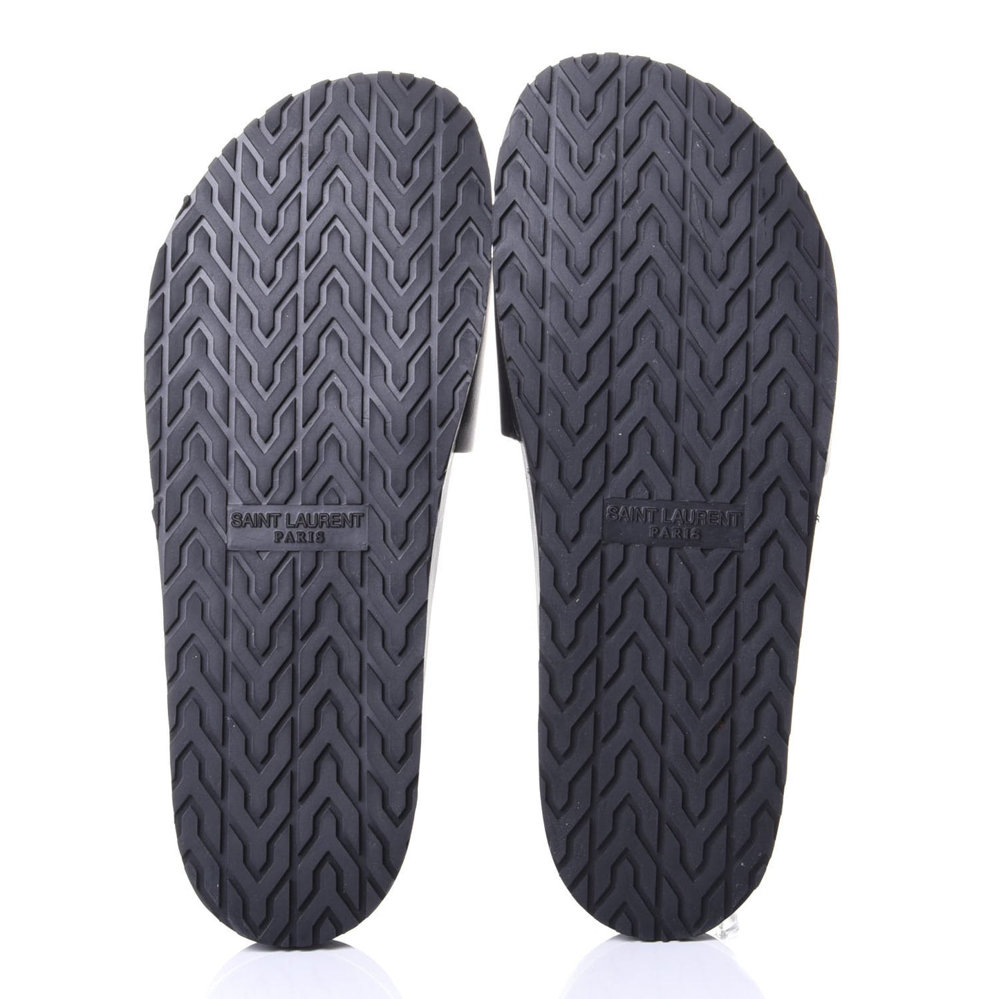 Calfskin Monogram Jimmy Joan Slide Sandals 42 Black