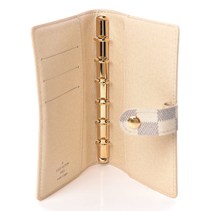 Louis Vuitton Damier Azur Small Ring Agenda Cover 5 of 7