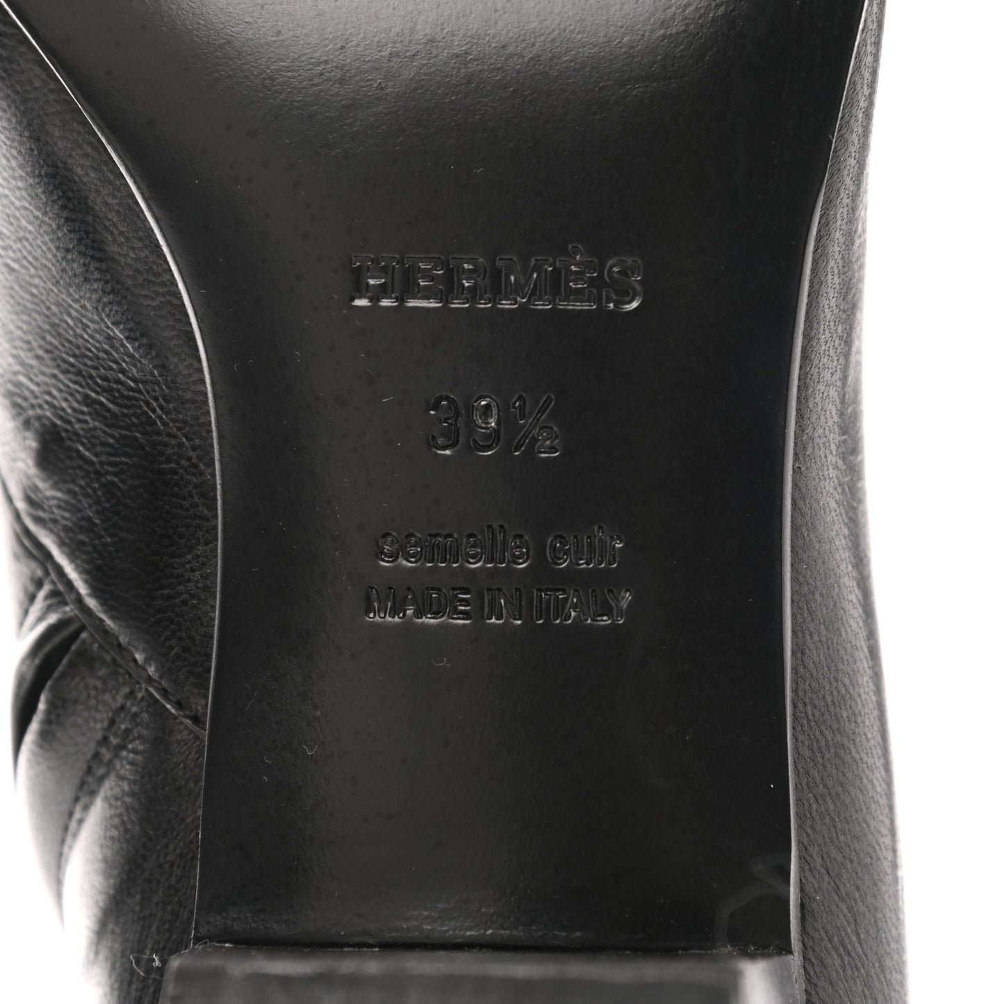 Goatskin Sixtine Ankle Boots 39.5 Black