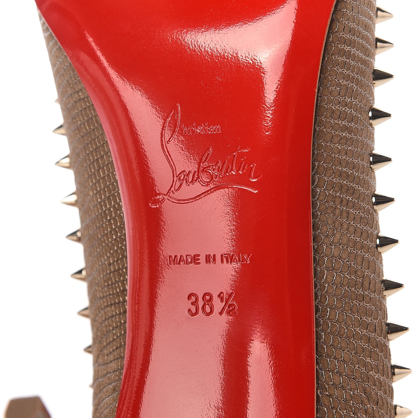 Nubuck Zarli Lame Anjalina 85 Pumps 38.5 Terracotta