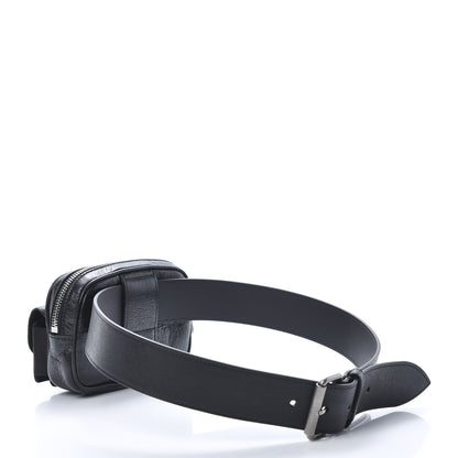 Gucci Fluffy Calfskin Mini Morpheus Belt Bag 80 32 Black 3 of 11