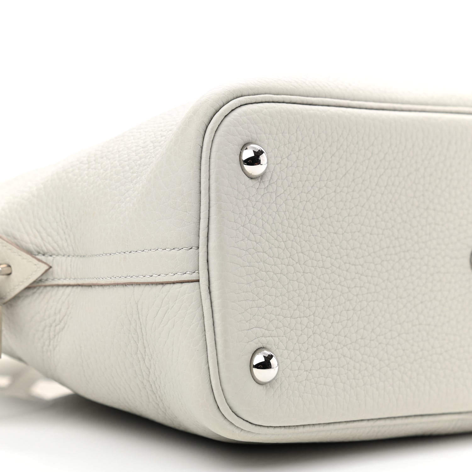 Hermes Taurillon Clemence Bolide 31 Gris Perle 8 of 10