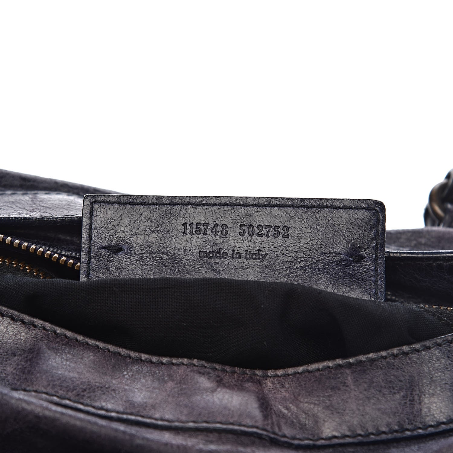 Balenciaga Agneau Classic Hardware City Bleu Obscur 7 of 14