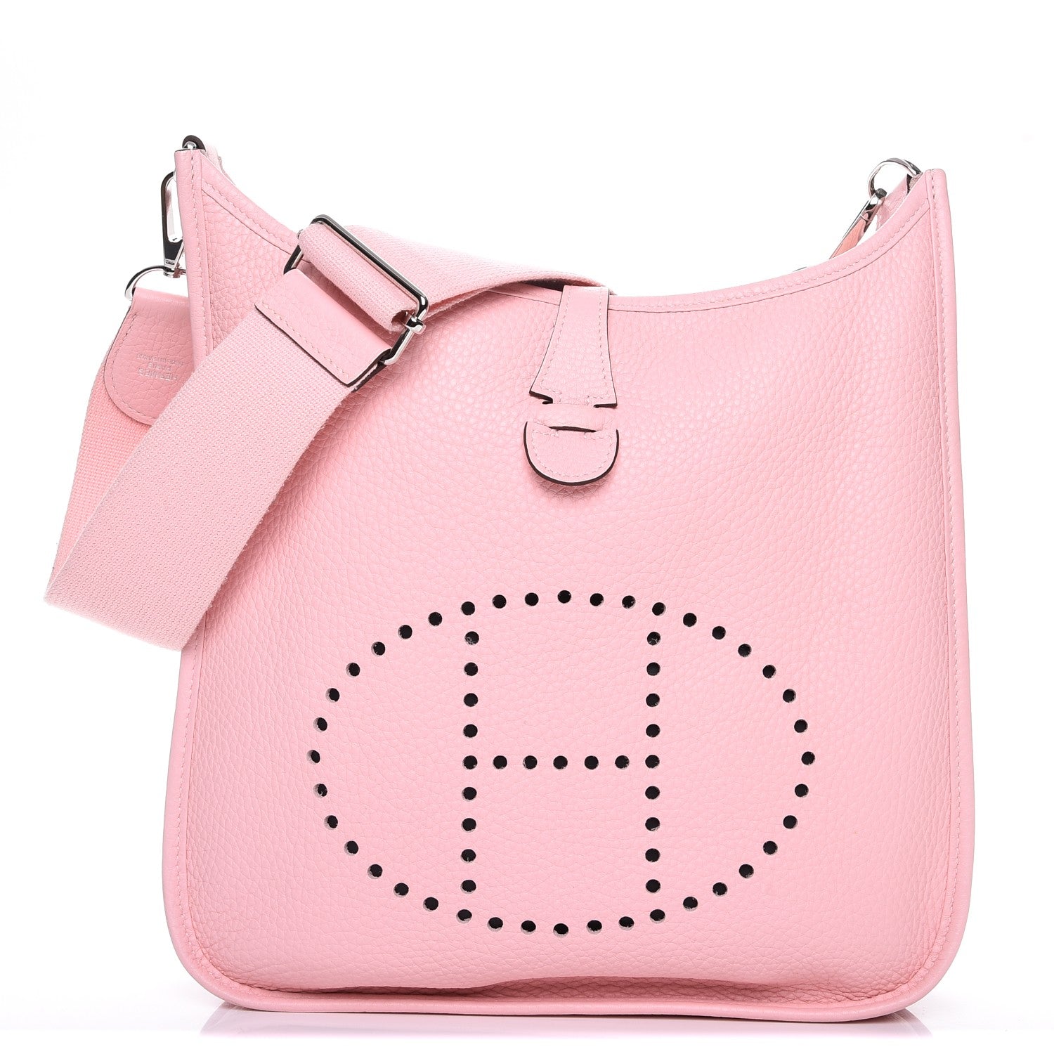 Hermes Taurillon Clemence Evelyne III PM Rose Sakura 1 of 11