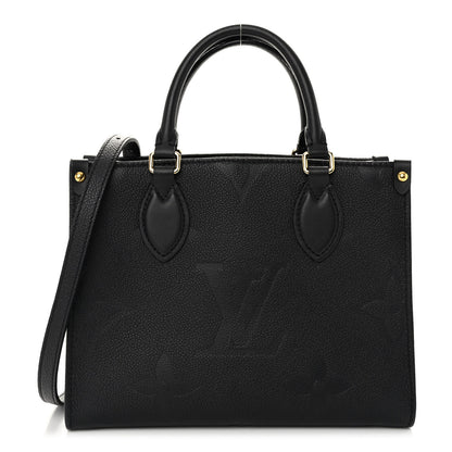 Louis Vuitton Empreinte Monogram Giant Onthego PM Black 1 of 9
