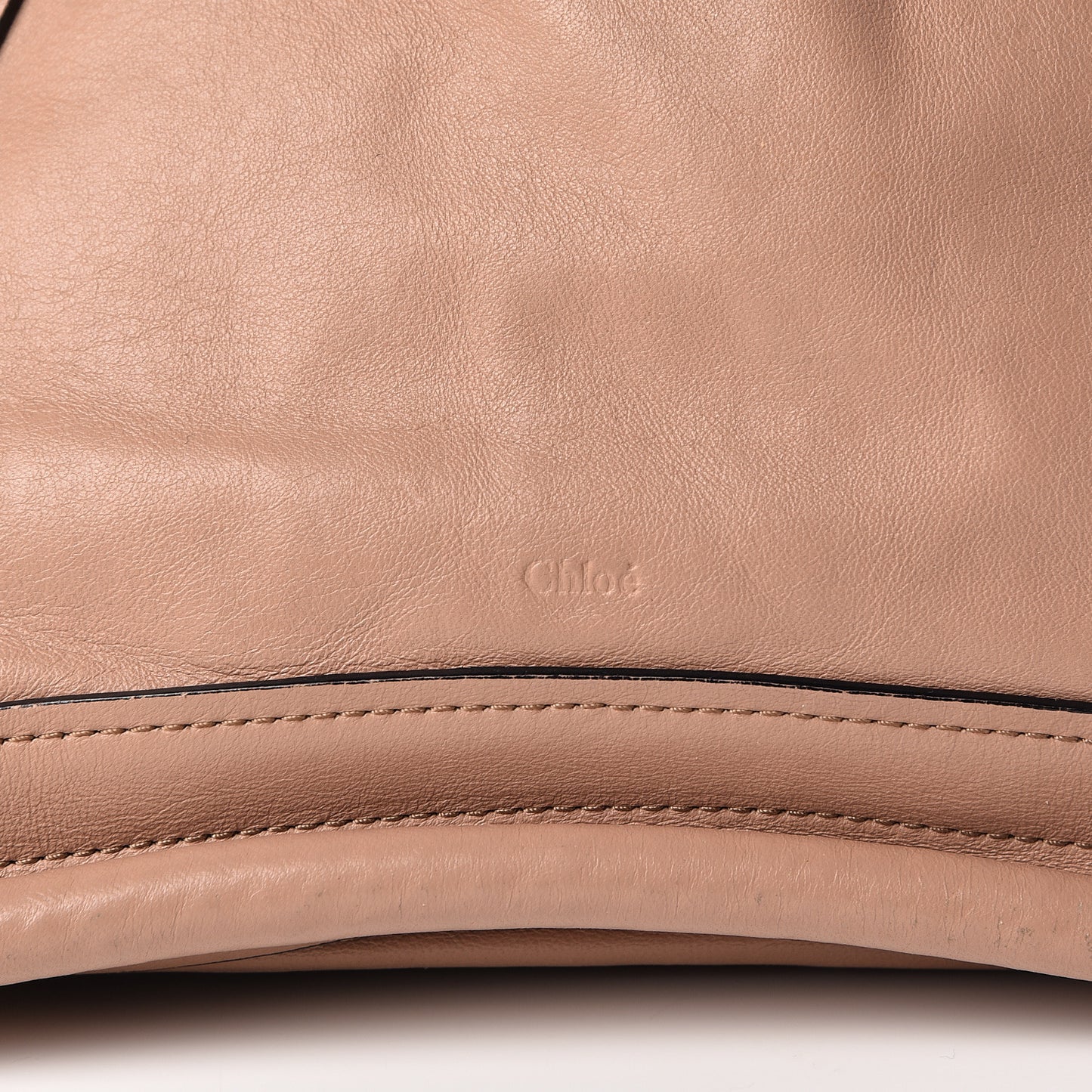 Calfskin Medium Military Paraty Nude Black