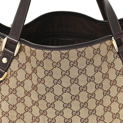 Gucci Monogram Medium Abbey Shoulder Bag Dark Brown 8 of 14